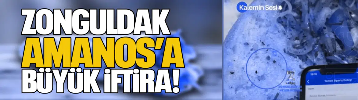 Zonguldak Amanos’a büyük iftira!