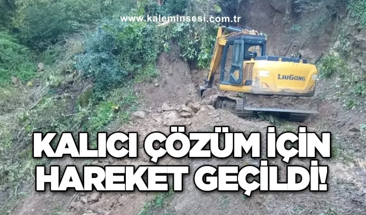 Kalıcı Çözüm İçin Hareket Geçildi!