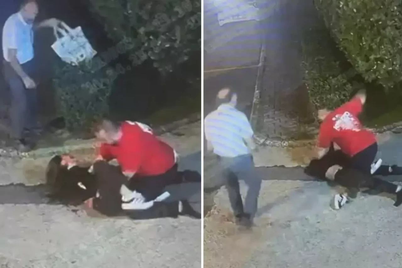 Aysel Karakoç'un korkunç ölüm anları kamerada