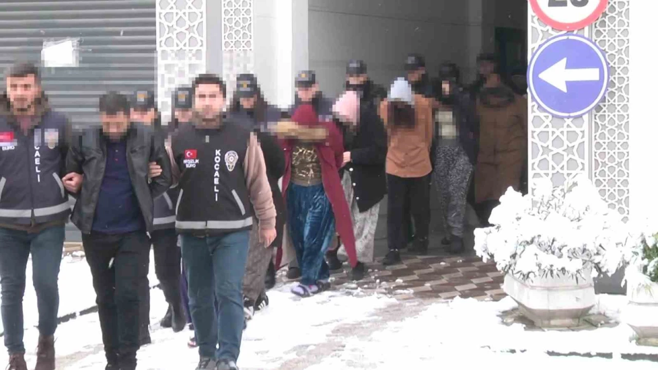 Polis ekipleri tarafından 20 kişi gözaltına alındı, soruşturma başlatıldı