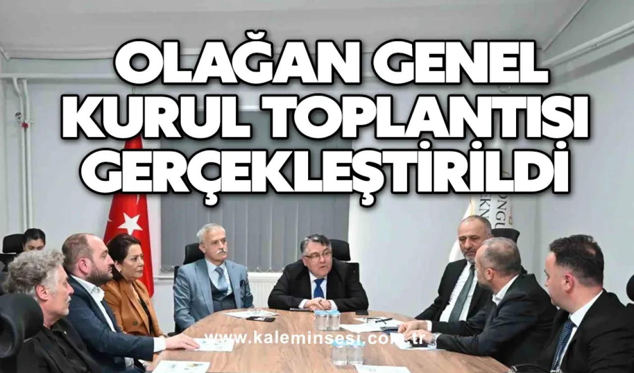Zonguldak Teknopark olağan genel kurul toplantısı gerçekleştirildi