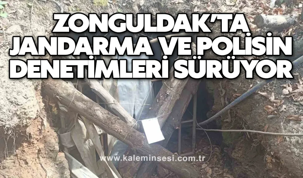 Zonguldak’ta jandarma ve polisin denetimleri sürüyor