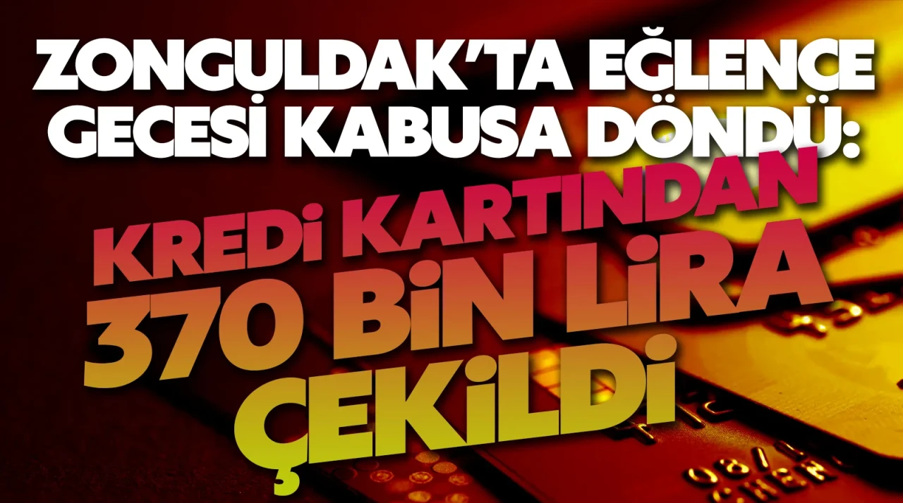 Zonguldak’ta Eğlence gecesi kabusa döndü!