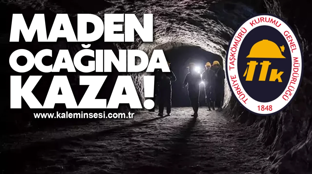 Maden ocağında kaza!