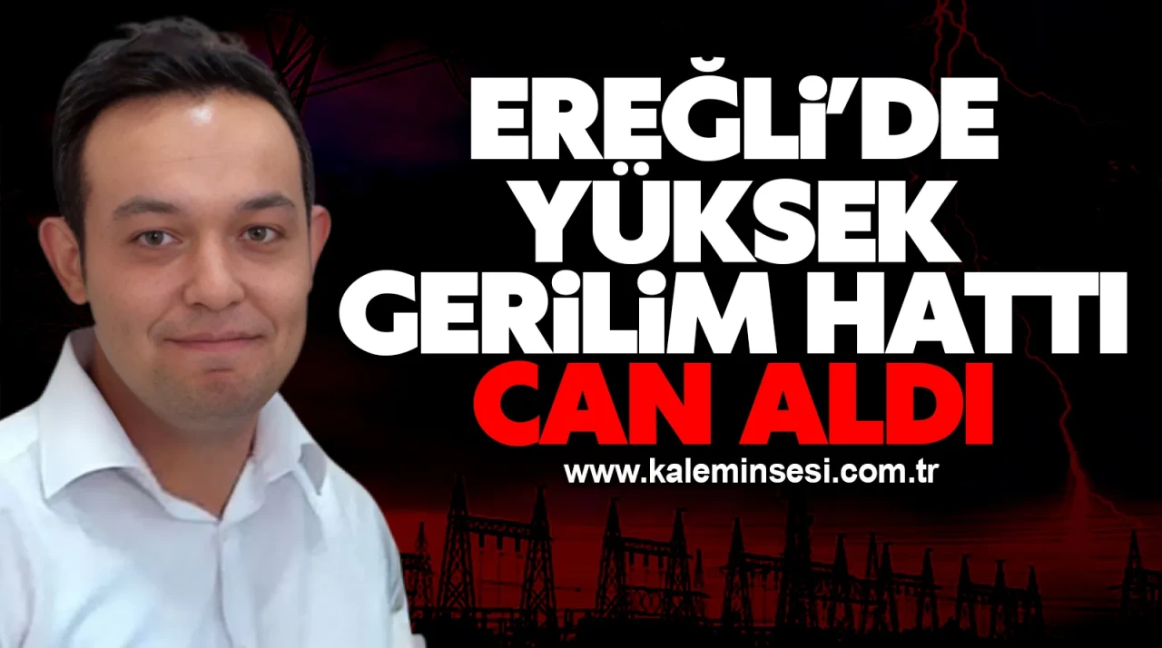Ereğli’de Yüksek Gerilim Hattı Can Aldı