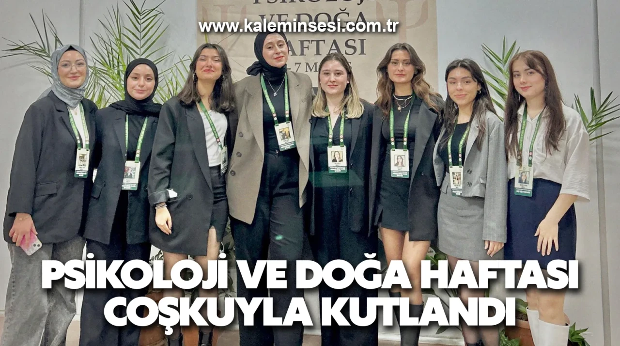 Zonguldak’ta Psikoloji ve Doğa Haftası Coşkuyla Kutlandı
