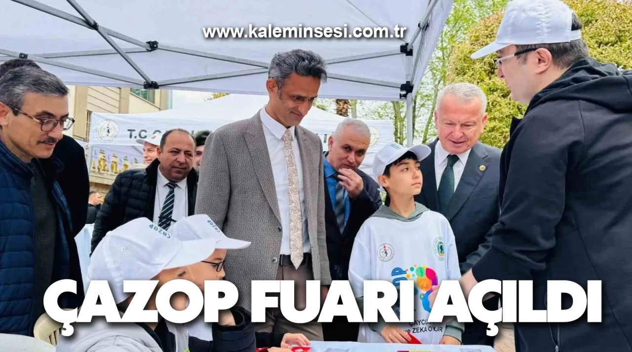 Çaycuma’da zekâ ve eğlence buluştu: ÇAZOP fuarı açıldı