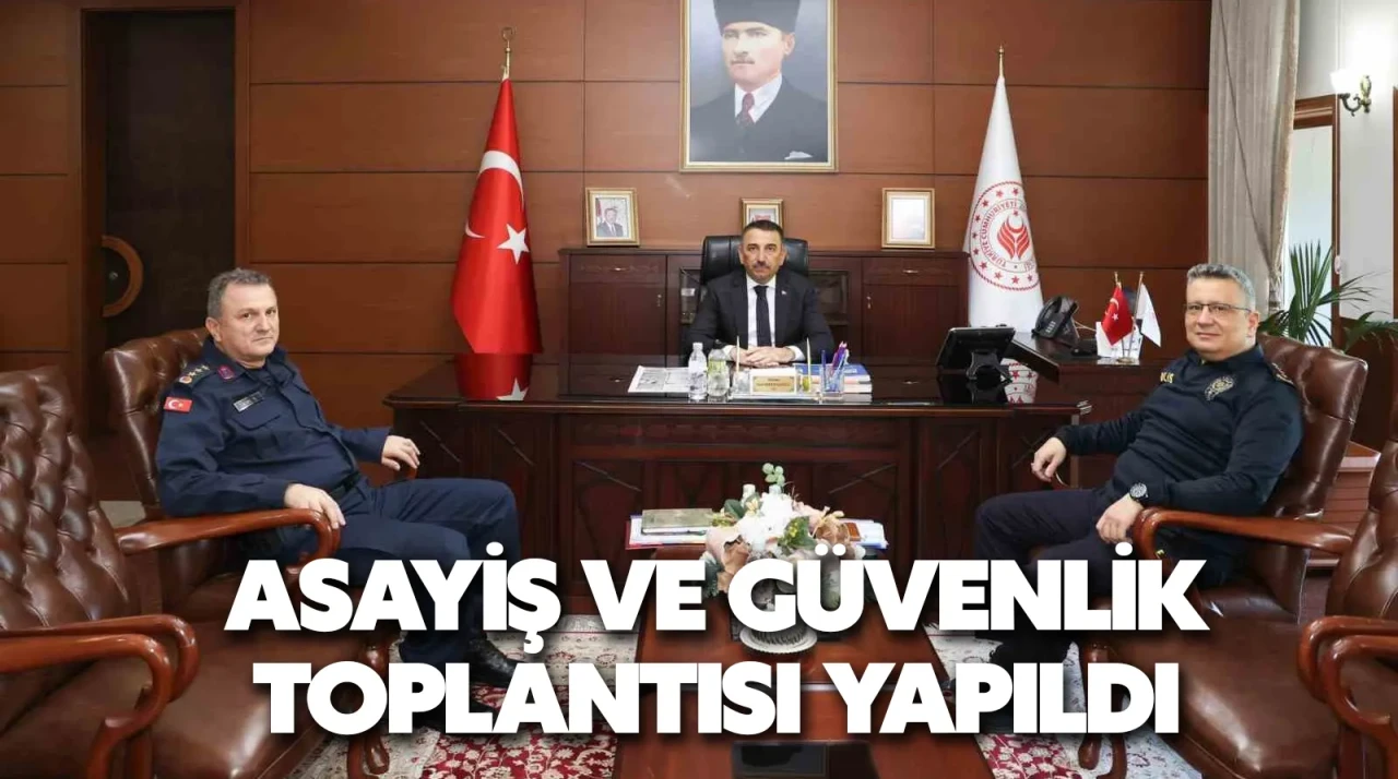 Zonguldak’ta asayiş ve güvenlik toplantısı yapıldı