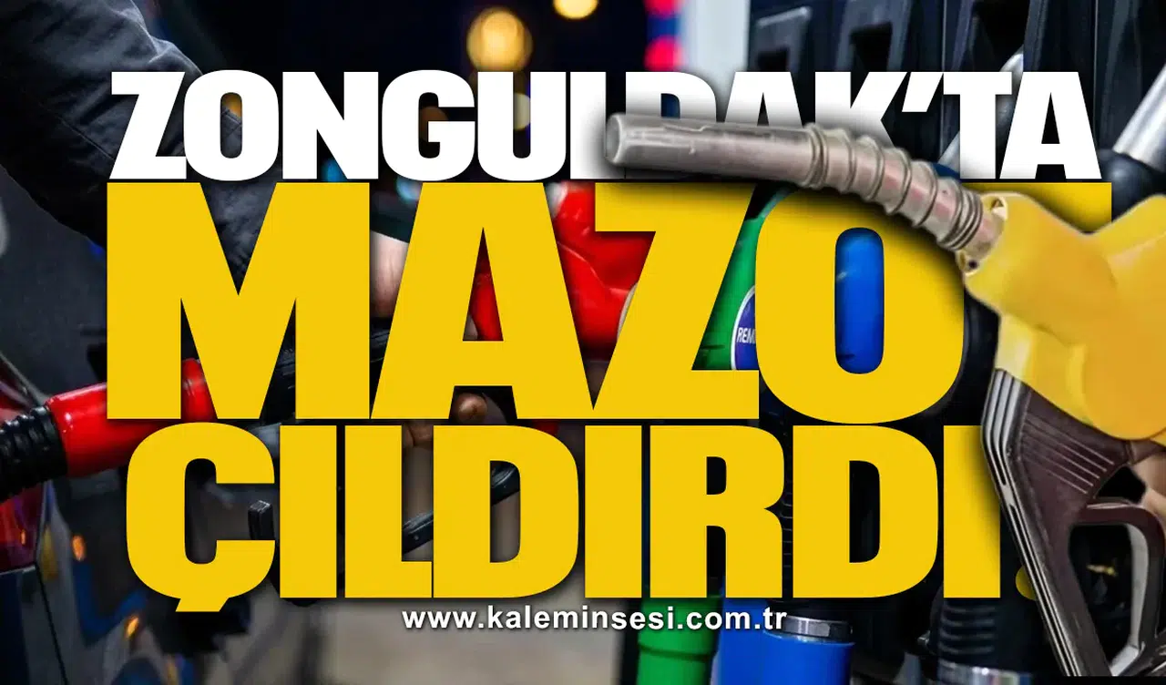 Zonguldak’ta mazot çıldırdı!