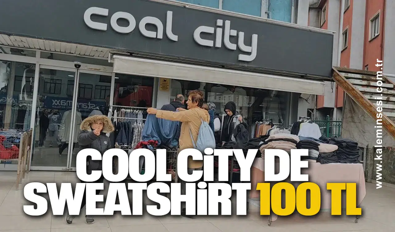 COOL CİTY DE SWEATSHİRT 100 TL