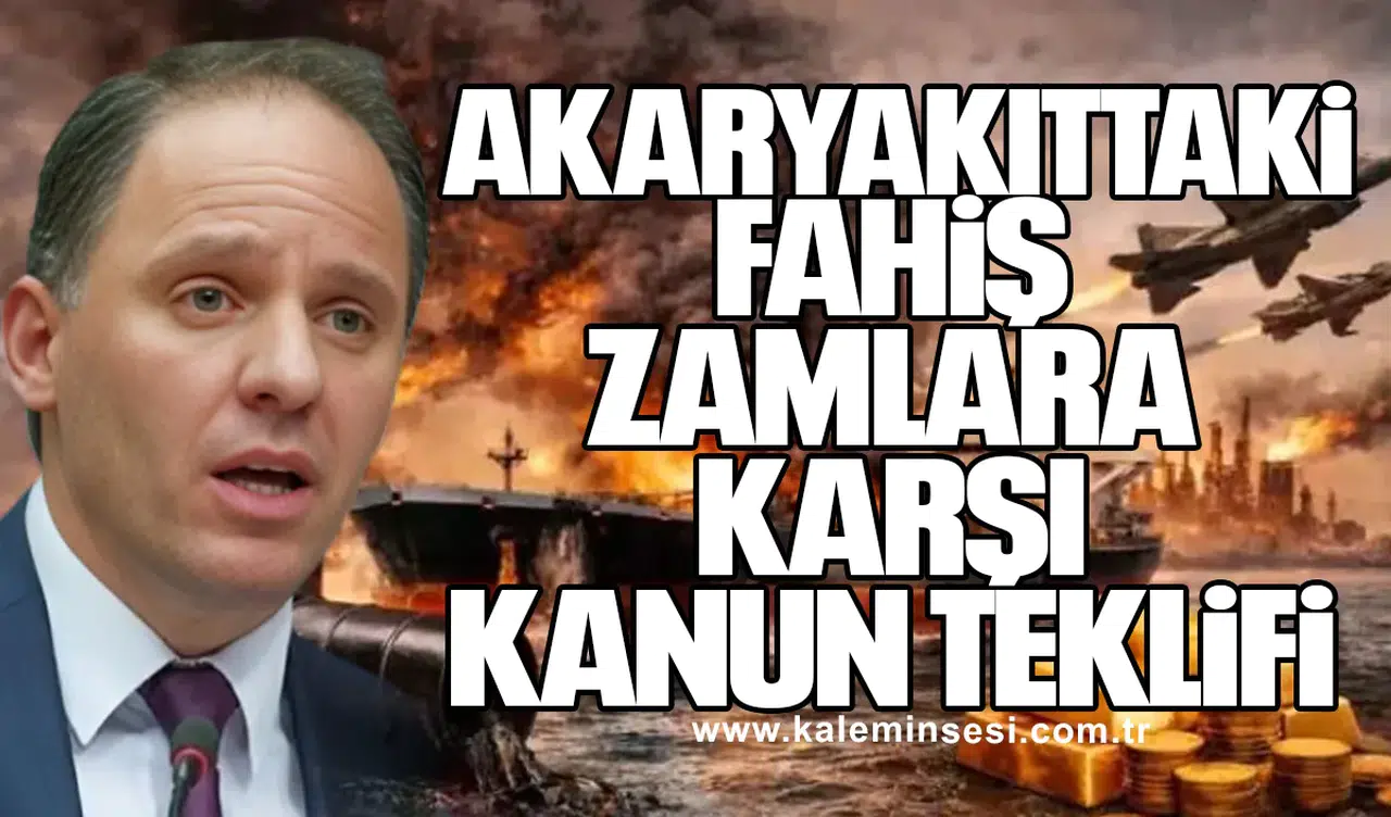 Deniz Yavuzyılmaz’dan akaryakıttaki fahiş zamlara karşı kanun teklifi