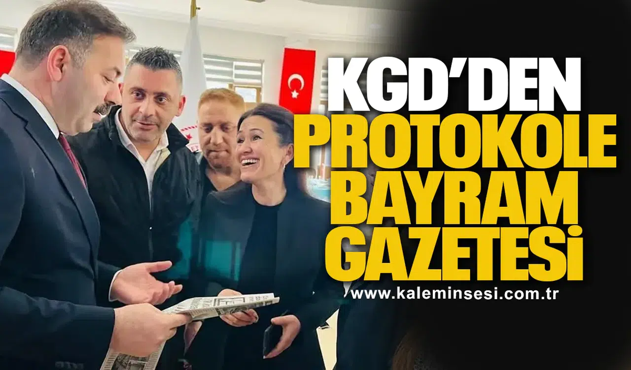 KGD’den Protokole Bayram Gazetesi