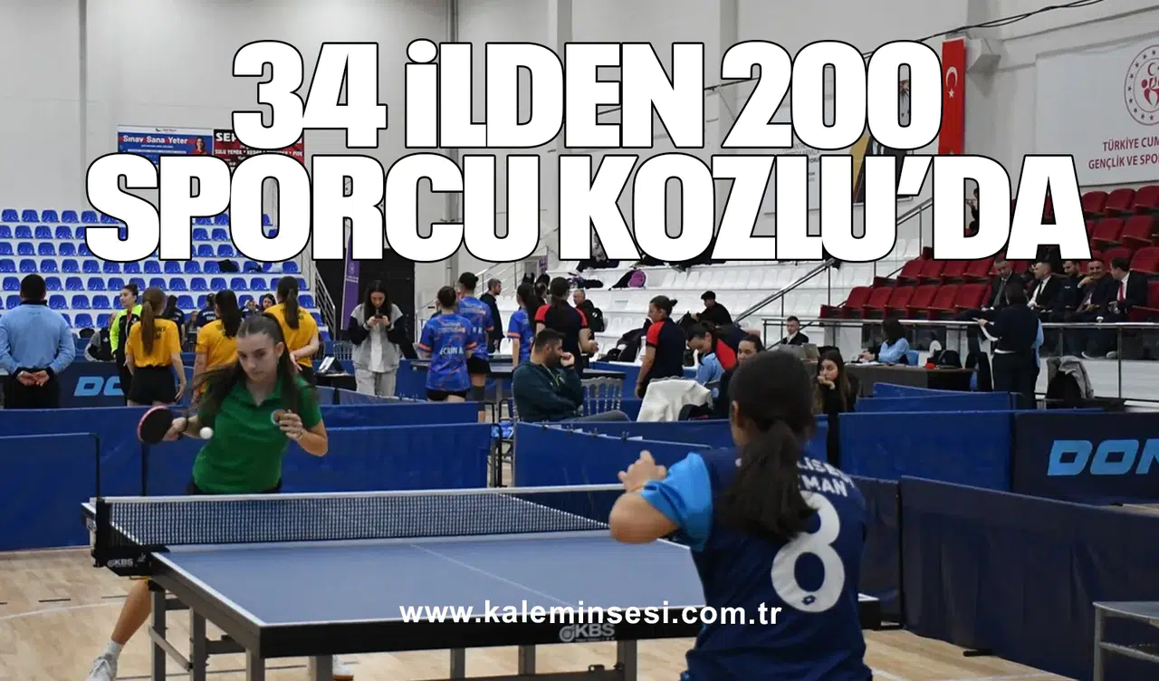 34 ilden 200 sporcu Kozlu’da