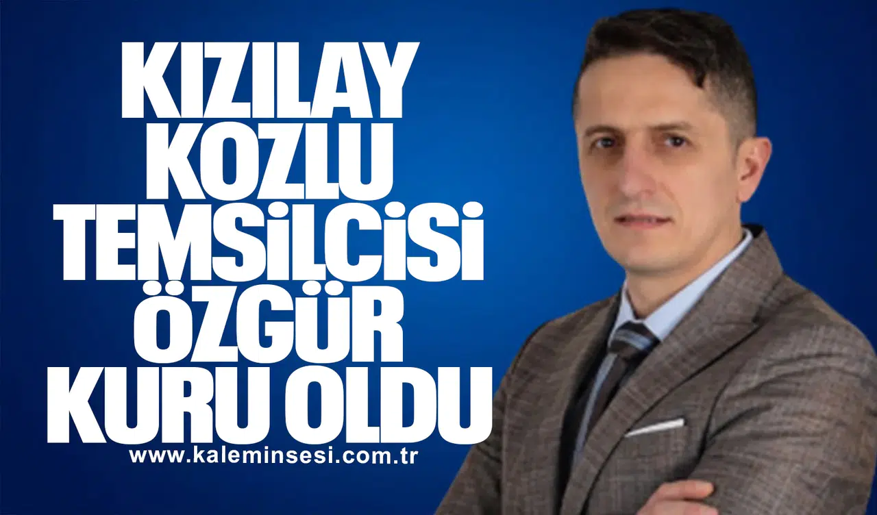 Kızılay Kozlu Temsilcisi Özgür Kuru oldu