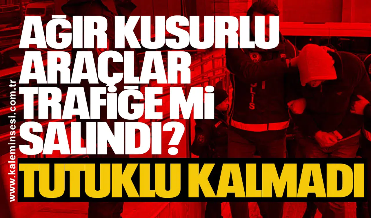 Zonguldak’ta Ağır Kusurlu Araçlar Trafiğe mi Salındı? Tutuklu kalmadı