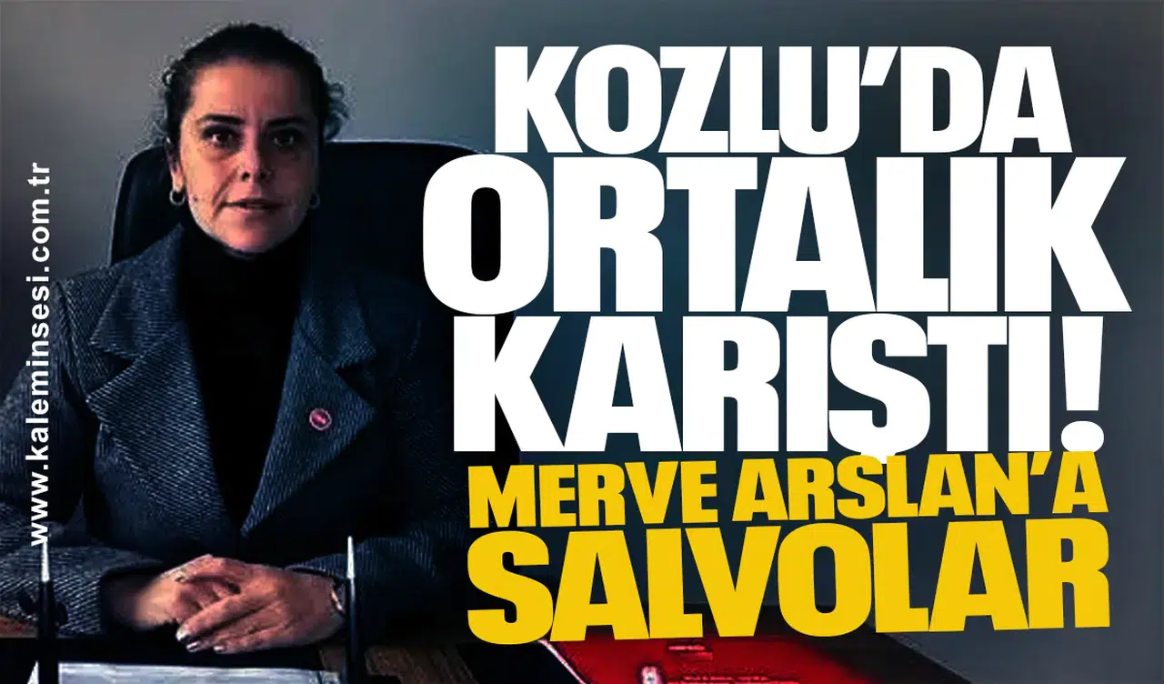 Kozlu’da ortalık karıştı! Merve Arslan’a salvolar…