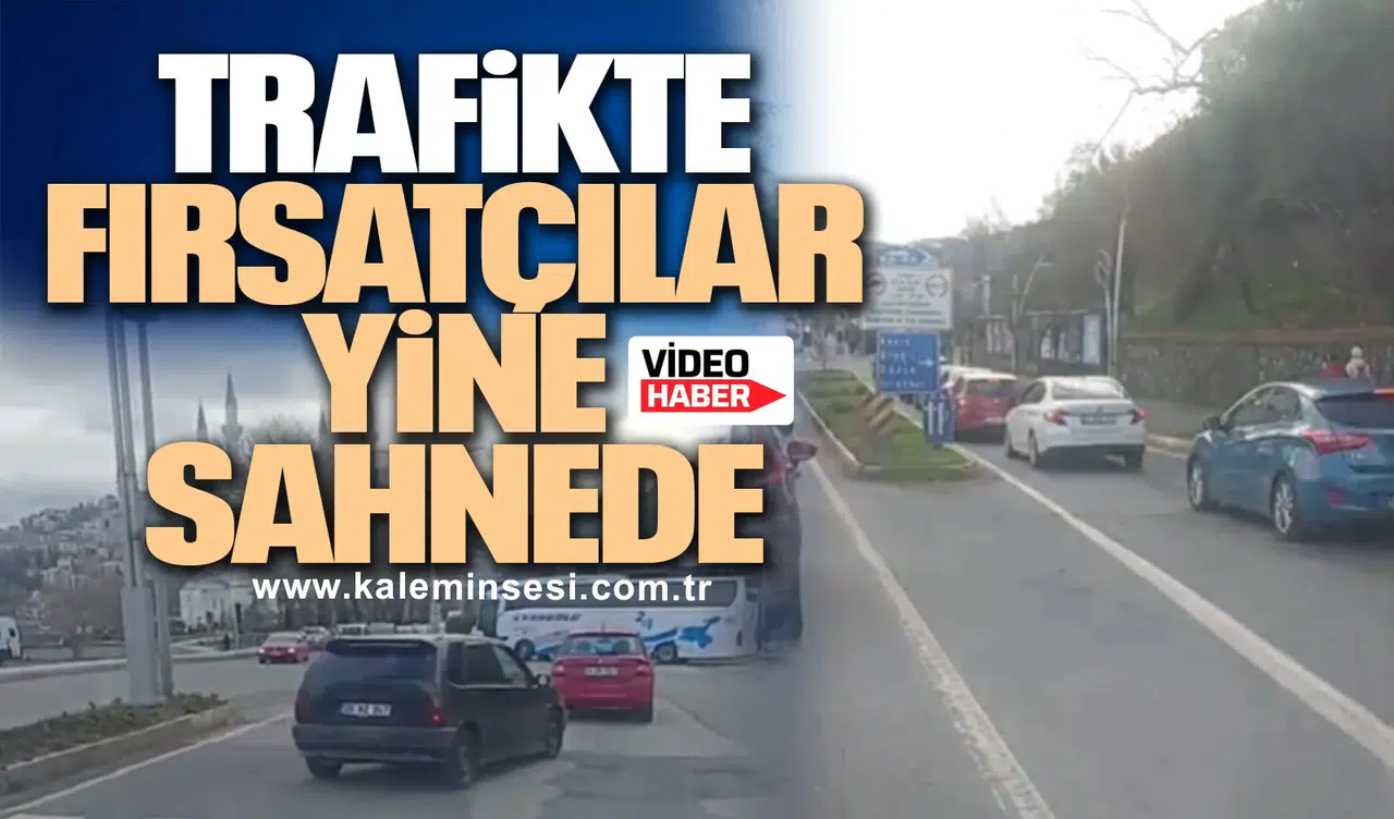 Trafikte fırsatçılar yine sahnede