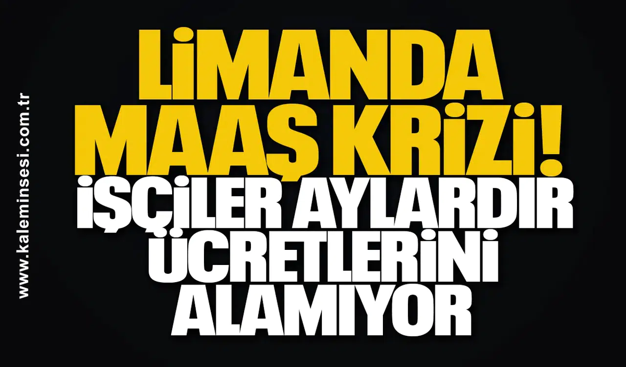 Limanda Maaş Krizi: İşçiler Aylardır Ücretlerini Alamıyor