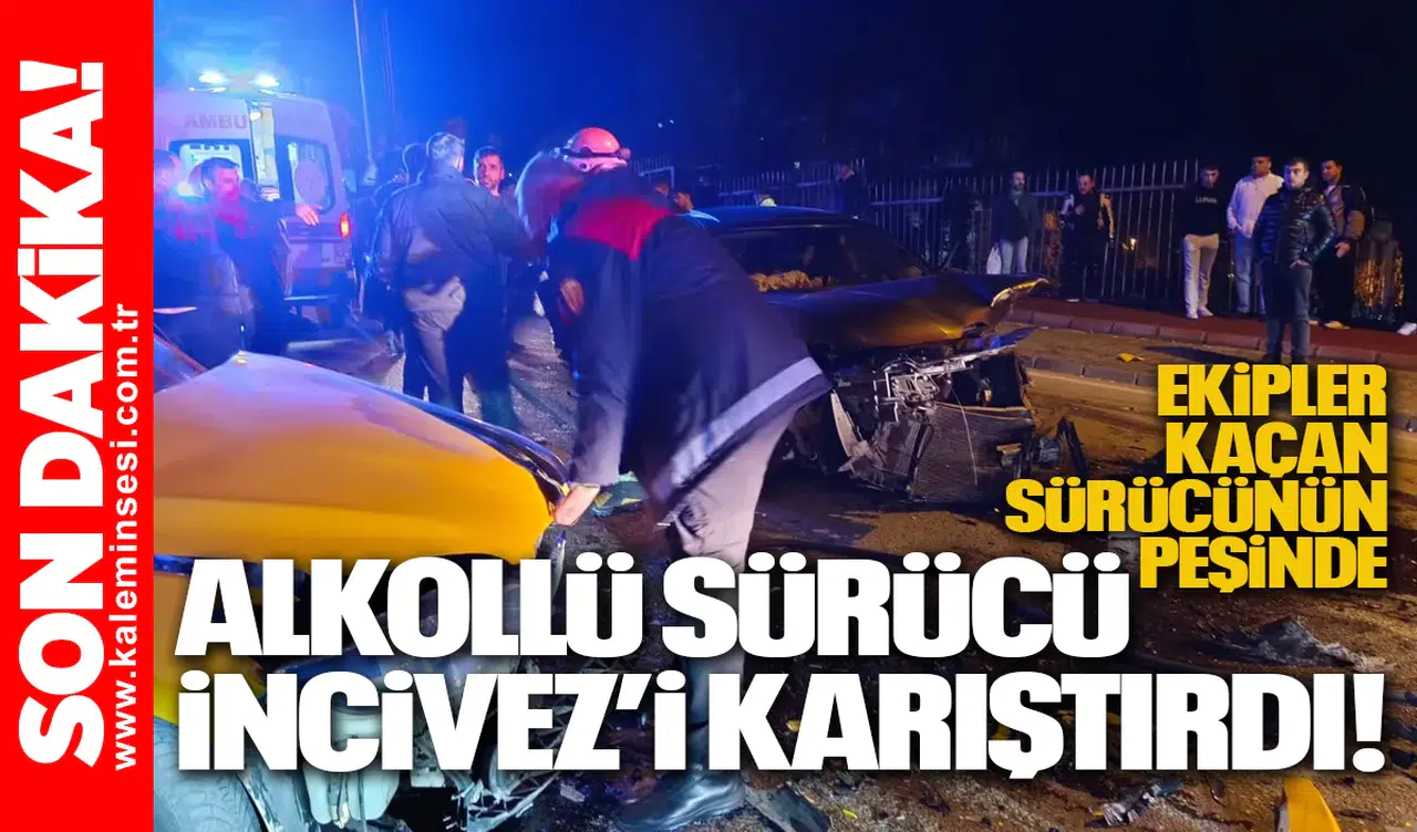 Alkollü Sürücü İncivez’i karıştırdı!
