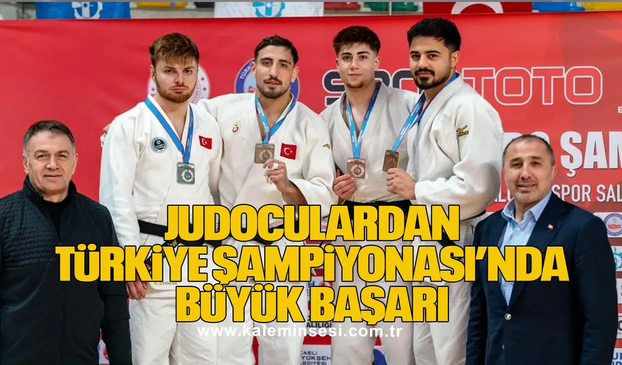 BEUN Judo Şampiyonası'nda 2 Türkiye ikinciliği ve 3 üçüncülükle başarıya imza attı