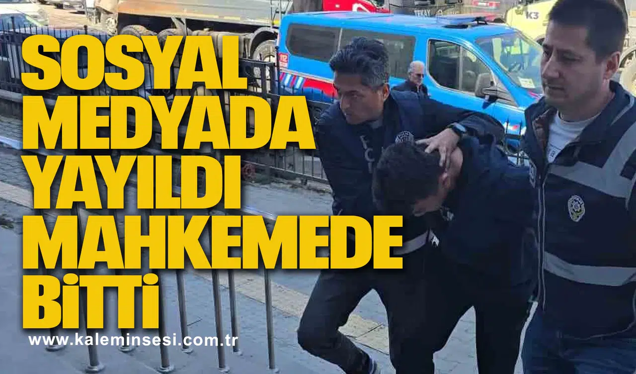 Sosyal Medyada Yayıldı, Mahkemede Bitti