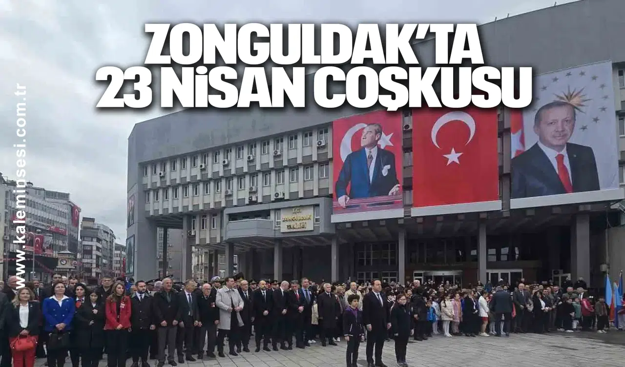 Zonguldak’ta 23 Nisan coşkusu