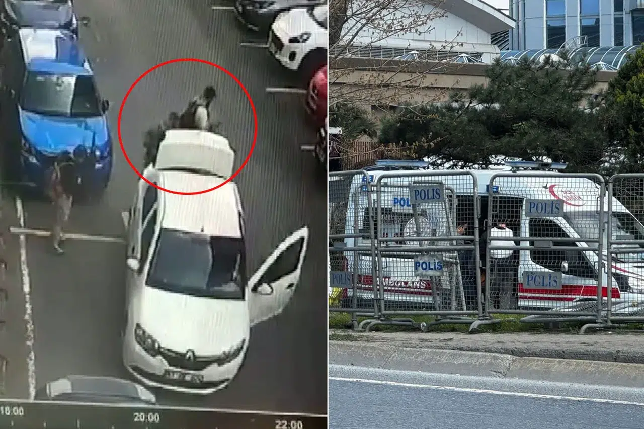 Teröristlerin saldırı öncesi hazırlığı kamerada