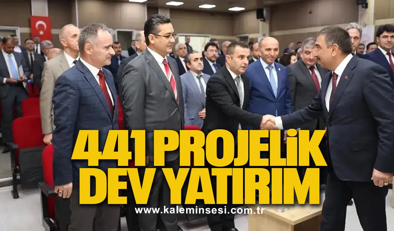 Zonguldak’ta 441 Projelik Dev Yatırım