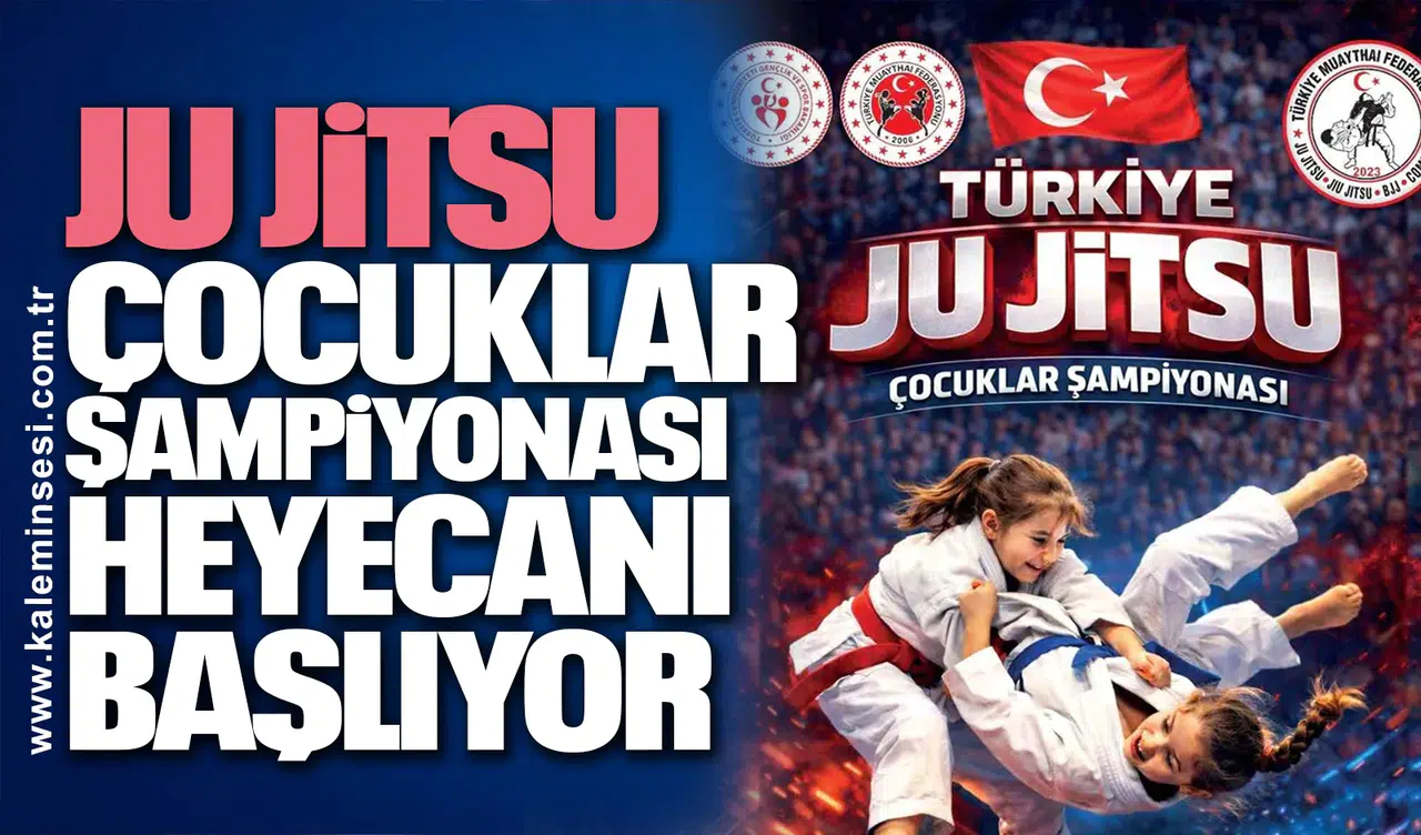Ju Jitsu Çocuklar Şampiyonası Heyecanı Başlıyor