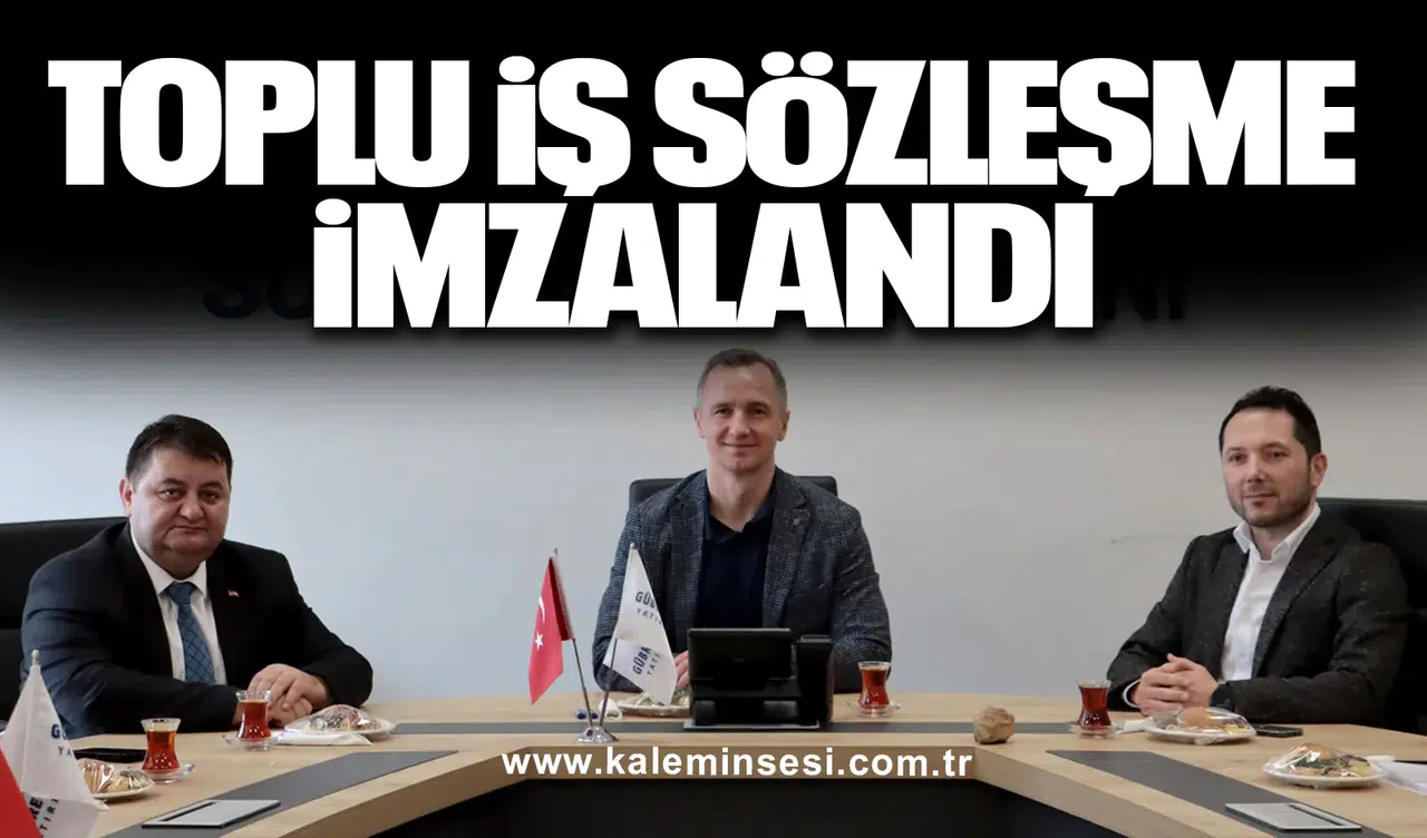 GMİS İLE GÜBRETAŞ SÖĞÜT ALTIN MADENİ ARASINDA TOPLU İŞ SÖZLEŞMESİ İMZALANDI