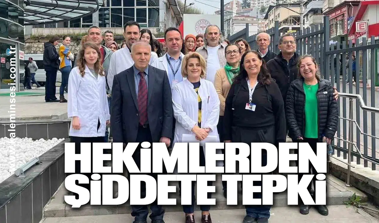 Zonguldak’ta Hekimlerden Şiddete Tepki