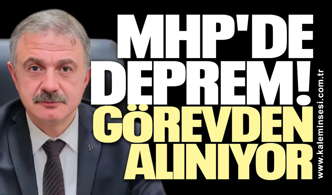 MHP'DE DEPREM... İPEKÇİ GÖREVDEN ALINIYOR