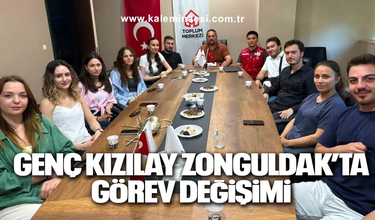 Genç Kızılay Zonguldak’ta Görev Değişimi