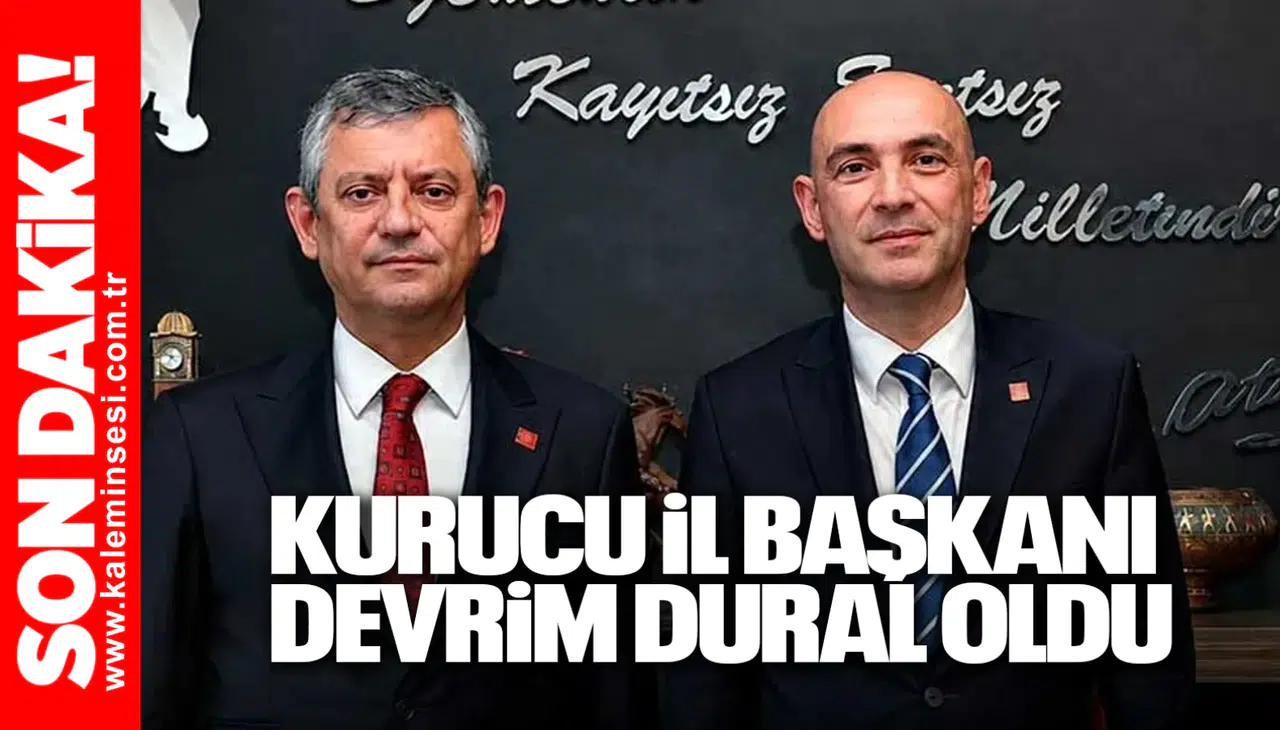 DEVRİM DURAL KURUCU BAŞKAN OLDU