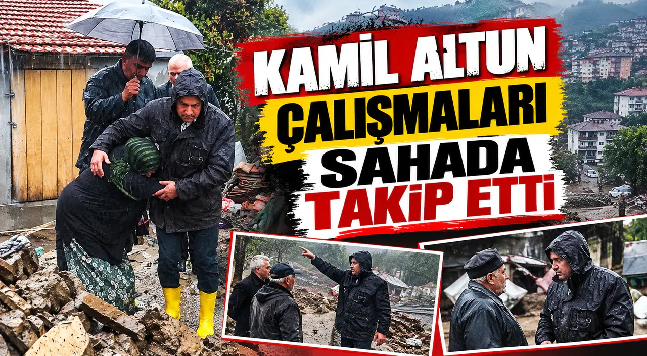 KAMİL ALTUN SAHADA...