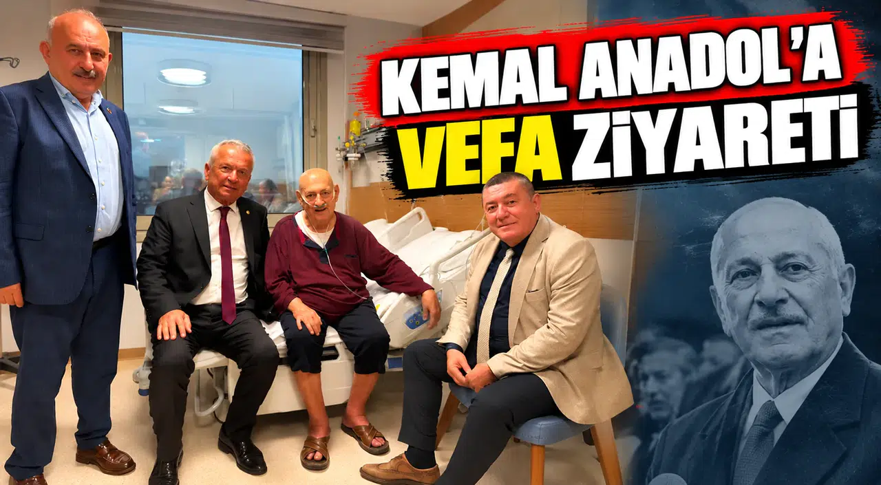 KEMAL ANADOL'A VEFA ZİYARETİ