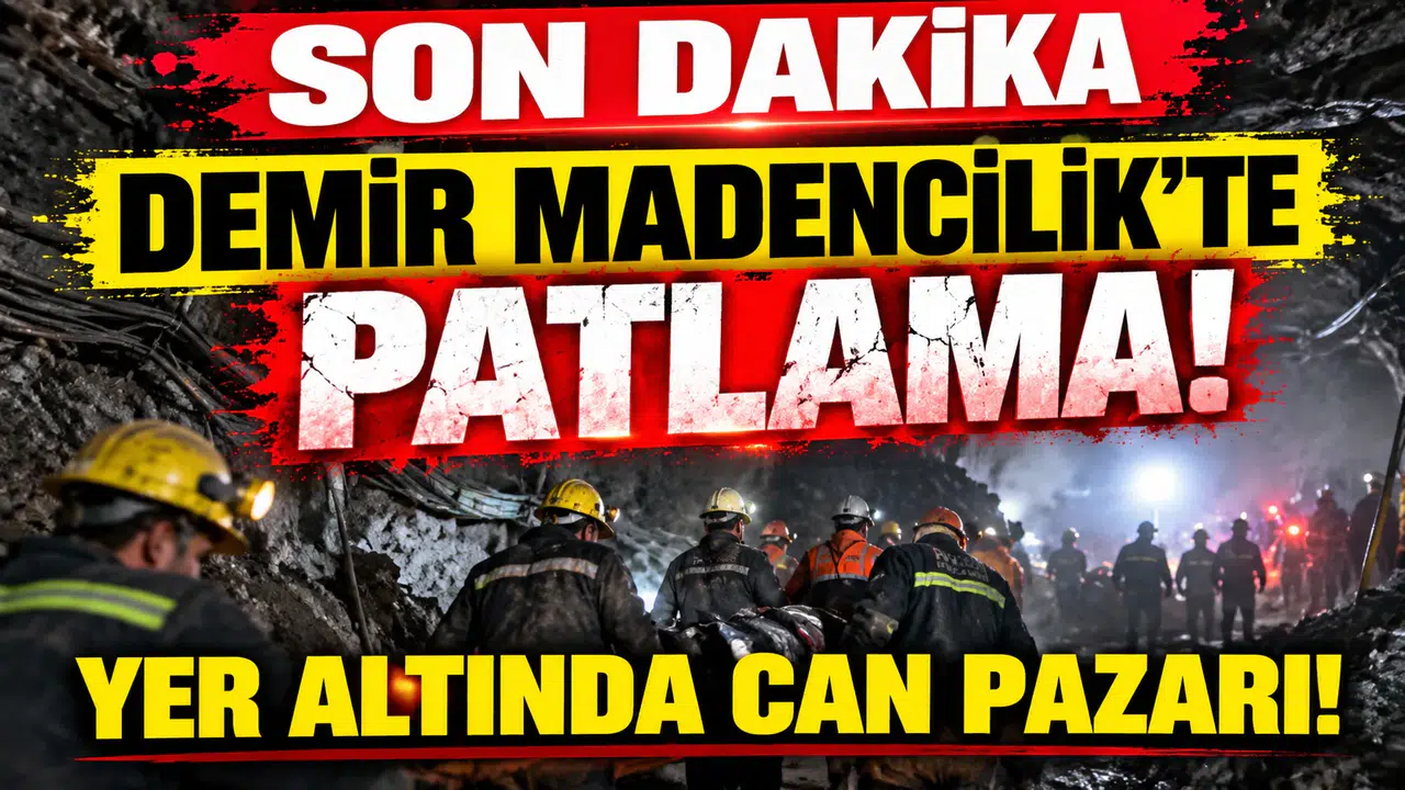 Demir Madencilik’te Patlama! Yer Altında Can Pazarı!