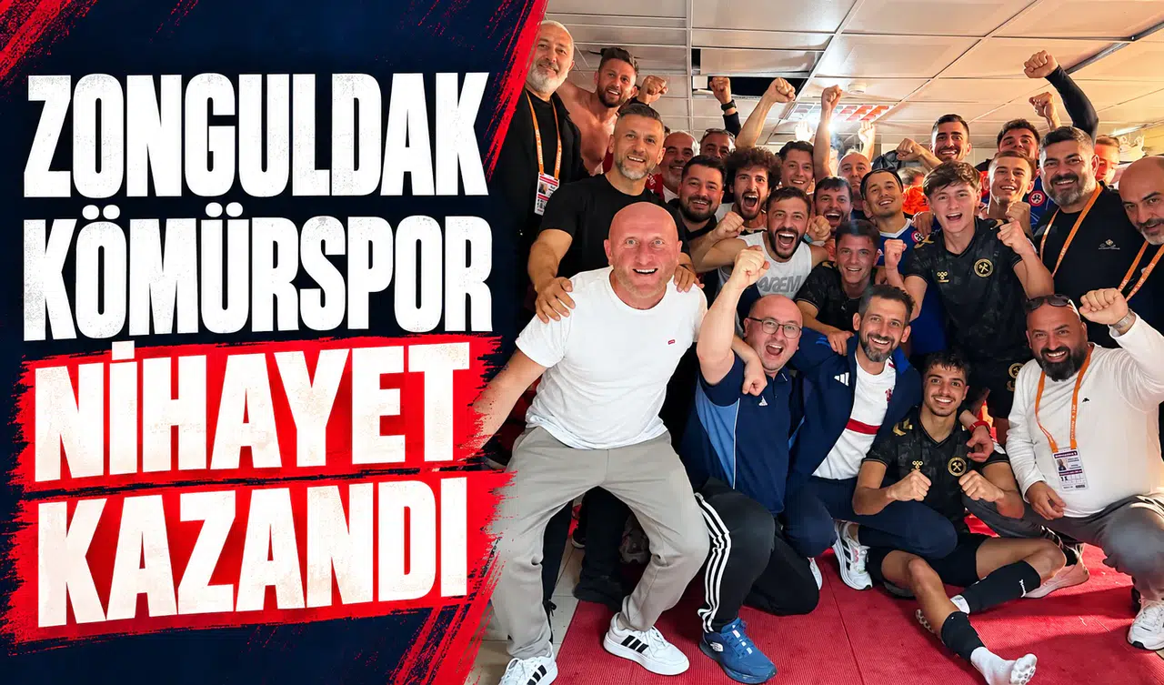 ZONGULDAK KÖMÜRSPOR NİHAYET KAZANDI