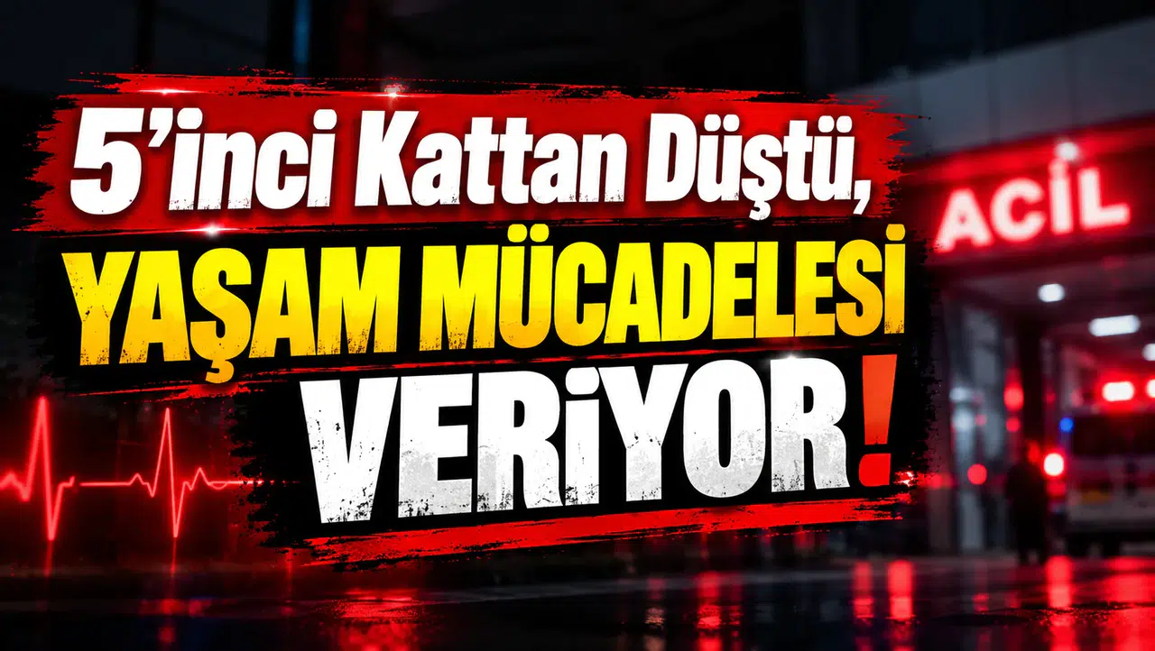 5’inci Kattan Düştü, Yaşam Mücadelesi Veriyor!
