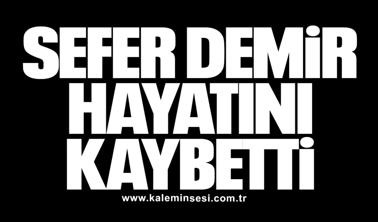 Sefer Demir hayatını kaybetti