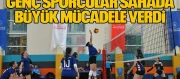 Genç Sporcular Sahada Büyük Mücadele Verdi