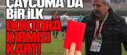 Sahalarda Ender Görülen Olay! Çaycuma’da Sağlıkçıya Kırmızı Kart