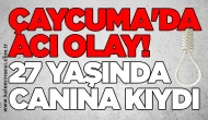 Çaycuma'da acı olay! 27 yaşında canına kıydı