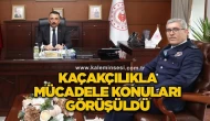 Kaçakçılıkla mücadele konuları görüşüldü