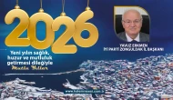 Yavuz Erkmen yeni yılı kutladı