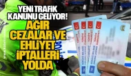Yeni Trafik Kanunu Geliyor: Ağır Cezalar ve Ehliyet İptalleri Yolda