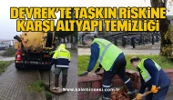 Devrek’te Taşkın Riskine Karşı Altyapı Temizliği