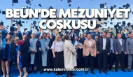 BEÜN'de mezuniyet coşkusu