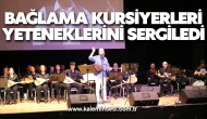 Bağlama Kursiyerleri Yeteneklerini Sergiledi