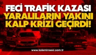 Çaycuma'da feci trafik kazası yaralıların yakını kalp krizi geçirdi!